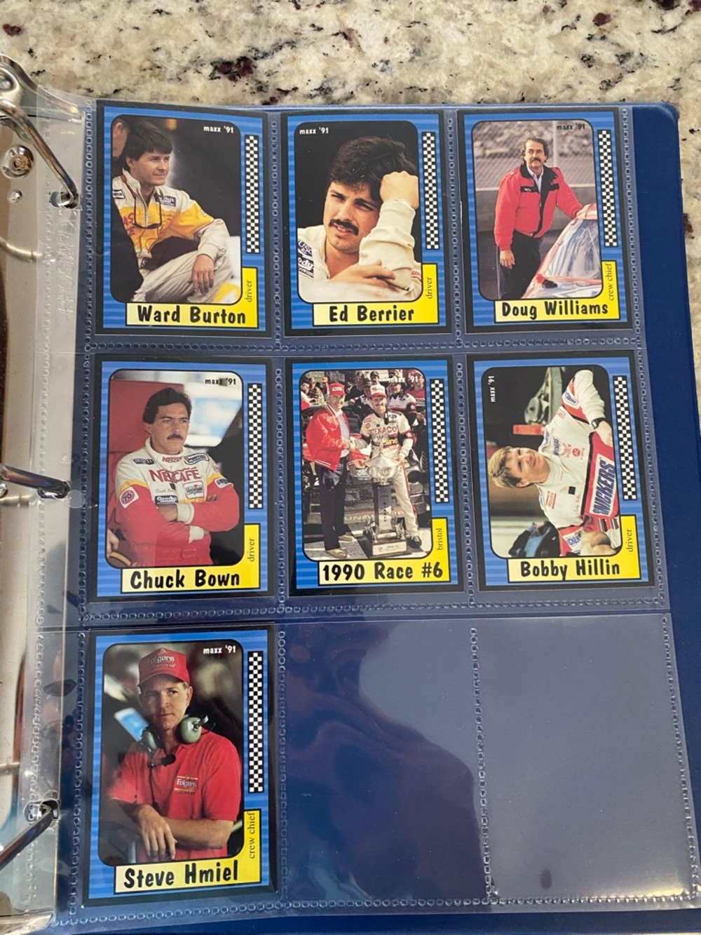 1991 Maxx Race Trading Cards with 34 Cards total - Picture 4 of 5